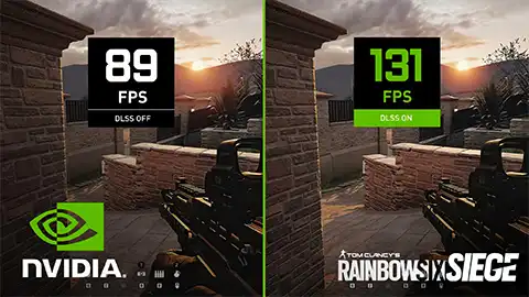 Nvidia DLSS frame rate boost